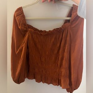 A New Day Orange blouse